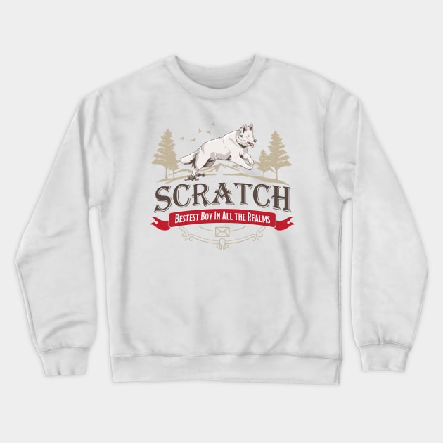 Scratch - Bestest Boy in all the Realms Crewneck Sweatshirt by Milmino